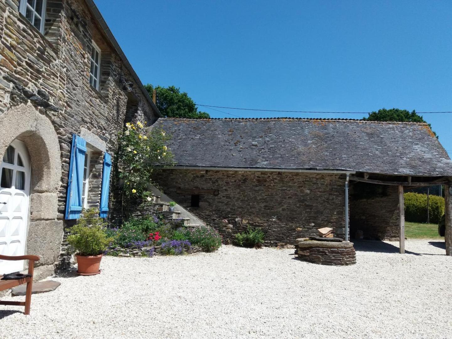 Le Parfum Des Fleurs Bed and Breakfast Plussulien Buitenkant foto